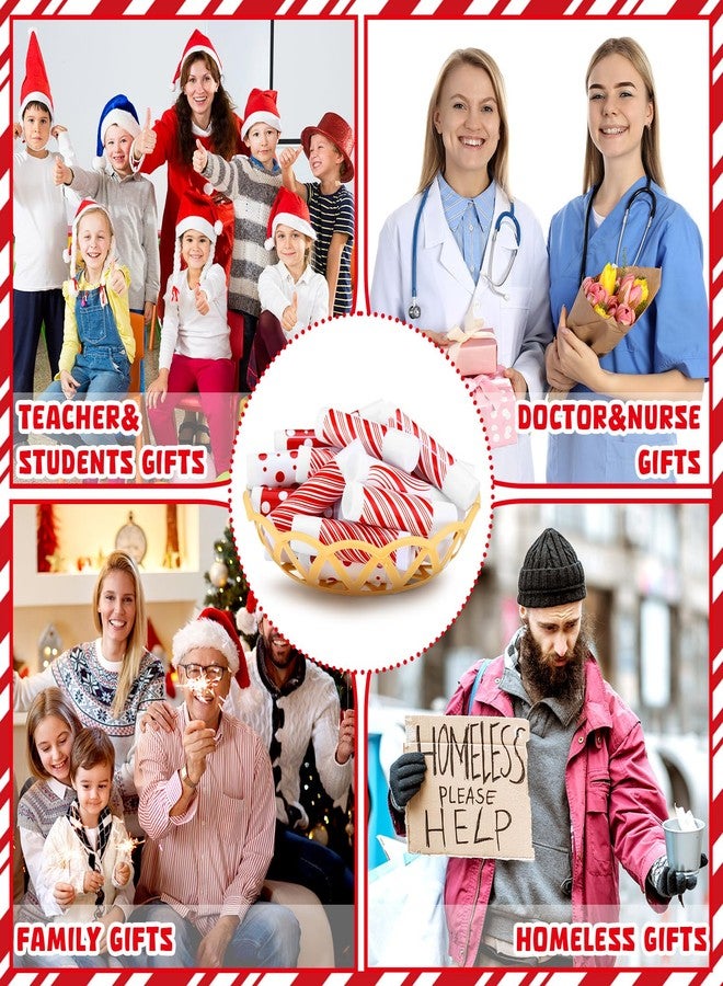 Siifert 75 Pcs Christmas Candy Flavor Lip Balms Peppermint Candy Party Favors Christmas Stocking Stuffers for Women Xmas Party Thank You Gifts Bulk Items for Employee Staff Coworkers Teacher Holiday - Image 4